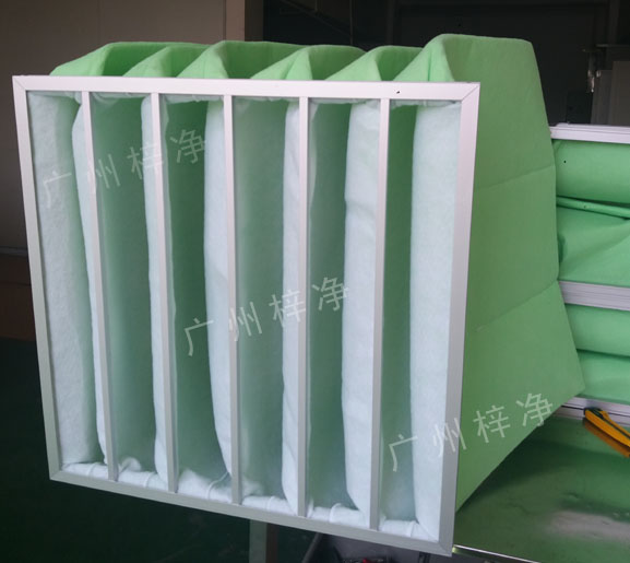 过滤棉袋式初效草莓成视频人APP下载特点具有风量大、阻力低、容尘量大特点。